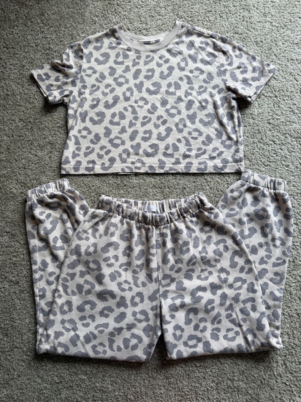 Colsie Leopard Print Set